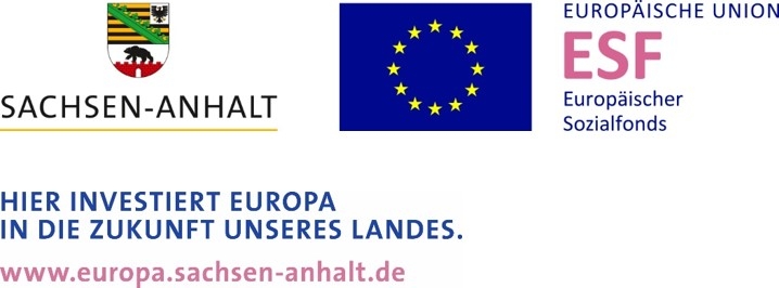 Startseite Logo ESF Sachsen Anhalt Tti